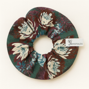 Flowered Dark green F