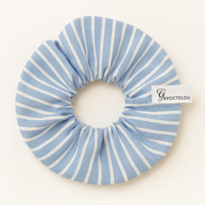 Stripe Ciel Cotton F